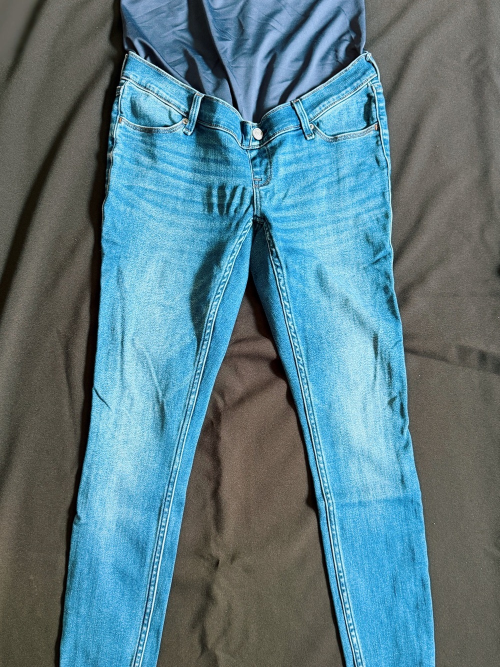 Abercrombie & Fitch Women's Skinny Jeans in Light Blue Wash